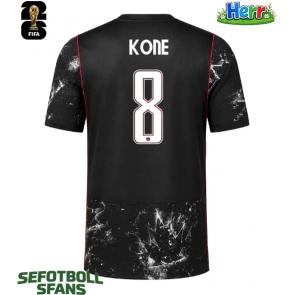 Kanada Ismael Kone #8 Bortatröja VM 2026 Kortärmad